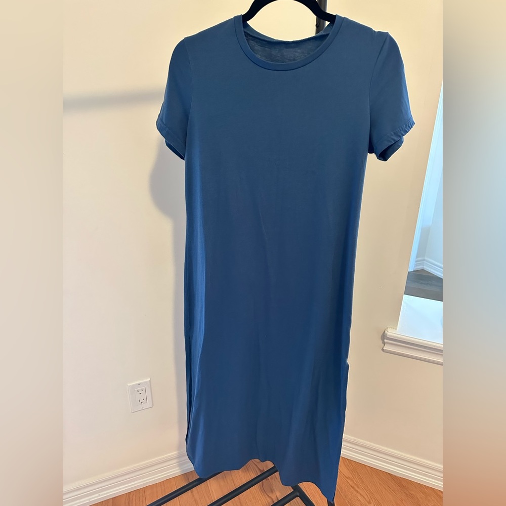Navy T-Shirt Dress
